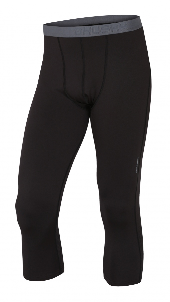 Active Winter thermal underwear Men s 3 4 pants black HUSKY